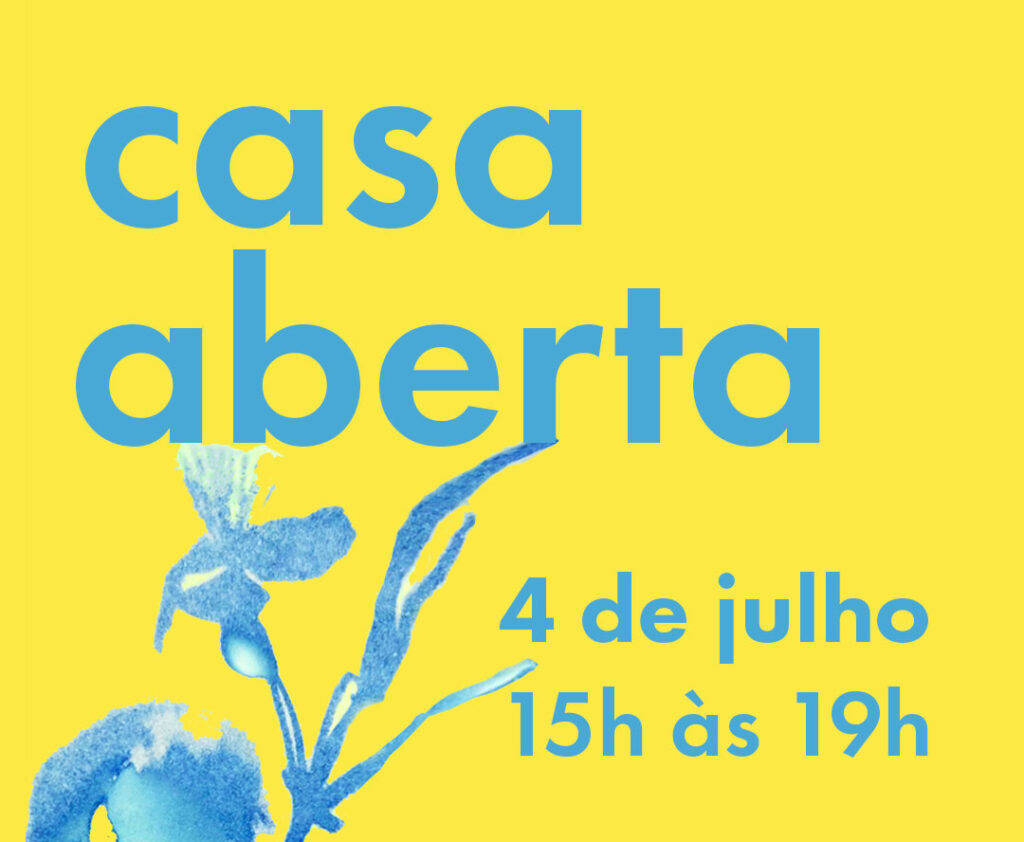 No dia 4 de julho, a partir das 15h, abrimos de novo a Casa da Imagem a toda a comunidade.